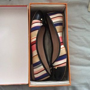 Striped Kate Spade flats